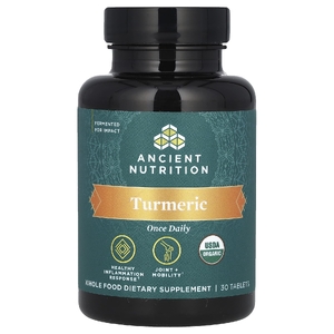 Ancient Nutrition, Куркума, один раз в день, 30 таблеток