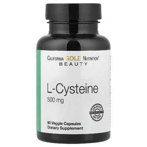 California Gold Nutrition, L-цистеин, 500 мг, 90 растительных капсул