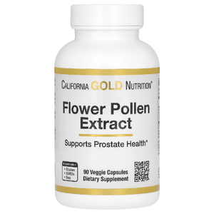 California Gold Nutrition, смесь экстрактов цветочной пыльцы, 90 растительных капсул (Товар снят с продажи) 