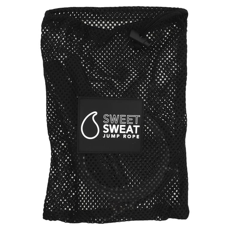 Sports Research, Скакалка Sweet Sweat Speed, черная, 1 скакалка