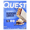 Quest Nutrition, протеиновый батончик, хрустящий пирог с голубикой, 12 батончиков по 60 г (2,12 унции)