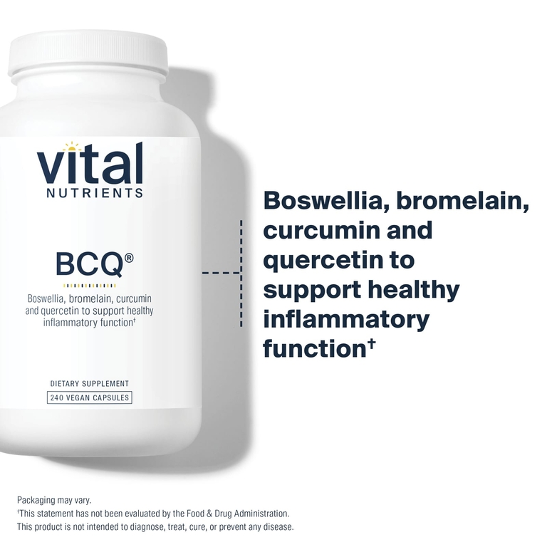 Vital Nutrients, BCQ®, 240 веганских капсул