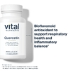 Vital Nutrients, кверцетин, 100 веганских капсул (250 мг в 1 капсуле)
