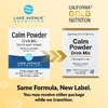 California Gold Nutrition, Calm, успокаивающая порошковая смесь для приготовления напитков с калием и смесью AminoCalm, L-триптофаном и L-теанином, голубика и лаванда, 20 пакетиков по 5,5 г (0,19 унции)