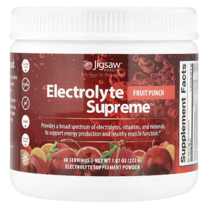 Jigsaw Health, Electrolyte Supreme ™, фруктовый пунш, 222 г (7,87 унции)
