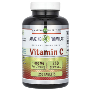 Amazing Nutrition, Витамин C, 1000 мг, 250 таблеток