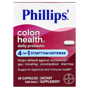 Phillip's, Ежедневный пробиотик для здоровья кишечника, 45 капсул