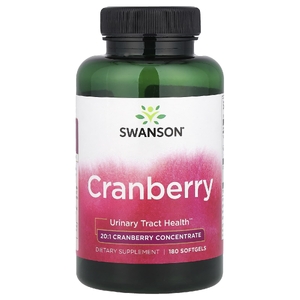 Swanson Vitamins, Клюква, 180 капсул