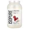  Isopure, Протеиновый порошок без углеводов, клубника со сливками, 1,36 кг