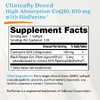 Doctor's Best, легкоусвояемый коэнзим Q10, 100 мг, 120 капсул