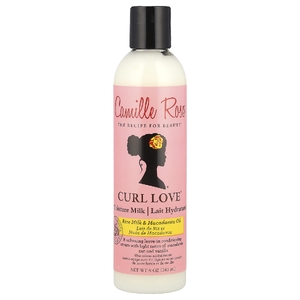 Camille Rose, Curl Love Moisture Milk, несмываемый кондиционер, рисовое молоко и масло макадамии, 240 мл (8 унций)