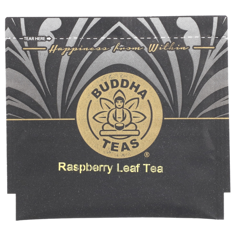 Buddha Teas, Органический травяной чай, листья малины, без кофеина, 18 чайных пакетиков, 24 г (0,83 унции) (Товар снят с продажи) 
