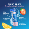 Nuun, Hydration, Sport, добавка с шипучими электролитами, клубничный лимонад, 10 таблеток