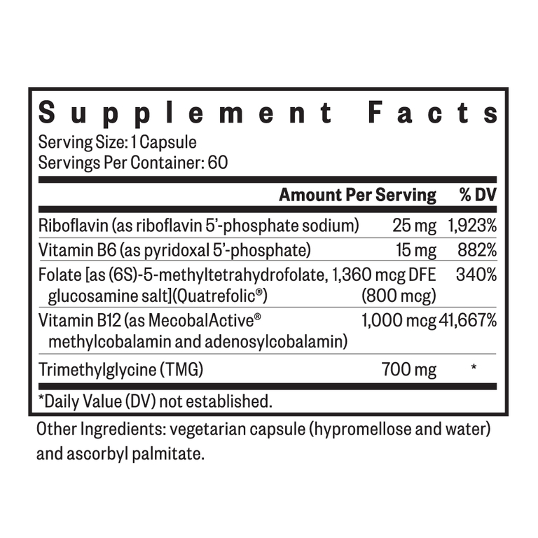 Seeking Health, Homocysteine Nutrients, добавка для поддержания здорового уровня гомоцистеина, 60 капсул