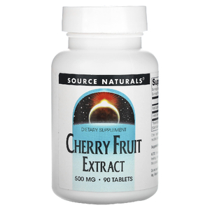 Source Naturals, экстракт плодов вишни, 500 мг, 90 таблеток