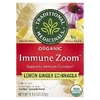 Traditional Medicinals, Organic Immune Zoom®, эхинацея с лимоном и имбирем, без кофеина, 16 чайных пакетиков в упаковке, 32 г (1,13 унции)