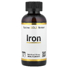 California Gold Nutrition, железо в виде хелатного бисглицината железа с корнем щавеля курчавого, 118 мл (4 жидк. унции)