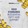 MAV Nutrition, Рыбий жир с омега-3, тройной силы, натуральный лимон, 120 мягких таблеток