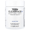 Codeage, Teen Clearface+, добавка для здоровья кожи лица подростков, 60 растительных капсул