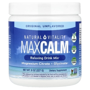 Natural Vitality, CALM®, смесь для приготовления расслабляющих напитков, оригинальный нейтральный вкус, 227 г (8 унций)