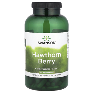 Swanson Vitamins, Ягоды боярышника, 565 мг, 250 капсул