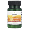 Swanson Vitamins, витамин B12 метилкобаламин, натуральная ягода черемухи, 2500 мкг, 60 таблеток