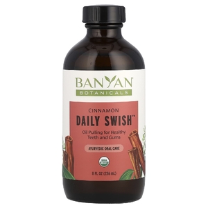 Banyan Botanicals, Daily Swish™, со вкусом корицы, 236 мл (8 жидк. унций)