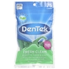 DenTek, Fresh Clean, зубочистка с зубной нитью,  средство для гигиены полости рта, 75 зубочисток (Товар снят с продажи) 