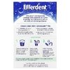 Efferdent, Антибактериальное очищающее средство для зубов, мятный свежий и чистый, 90 таблеток