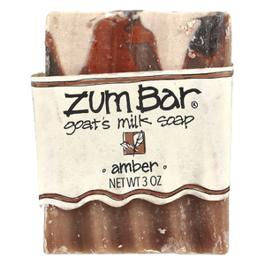 ZUM, Zum Bar®, мыло на козьем молоке, с амбровым ароматом, 85 г
