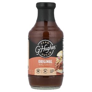 G Hughes, соус для барбекю без сахара, оригинальный вкус, 510 г (18 унций)