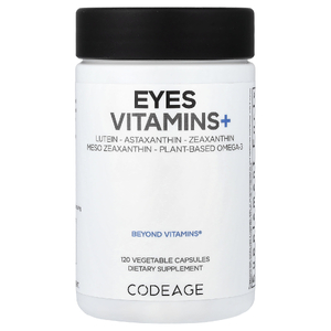 Codeage, Eyes Vitamins+, витамины для глаз, 120 растительных капсул