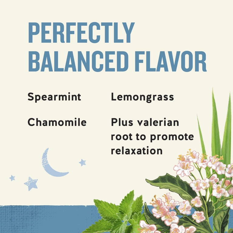 Celestial Seasonings, расслабляющий травяной чай, без кофеина, 20 чайных пакетиков, 35 г (1,2 унции)