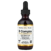 California Gold Nutrition, комплекс витаминов группы B полного спектра с витамином B12, пантотеновой кислотой, биотином и ниацином, малина и лимон, 59 мл (2 жидк. унции)
