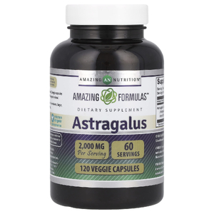 Amazing Nutrition, астрагал, 120 растительных капсул (1000 мг в 1 капсуле)