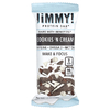 JiMMY!, Bars With Benefits™, протеиновый батончик, печенье с кремом, 12 батончиков по 58 г (2,05 унции)