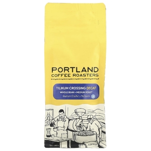 Portland Coffee Roasters, Tilikum Crossing, цельные бобы, средней обжарки, без кофеина, 340 г (12 унций)