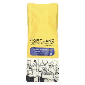 Portland Coffee Roasters, Tilikum Crossing Decaf, молотый, средняя обжарка, 340 г (12 унций)