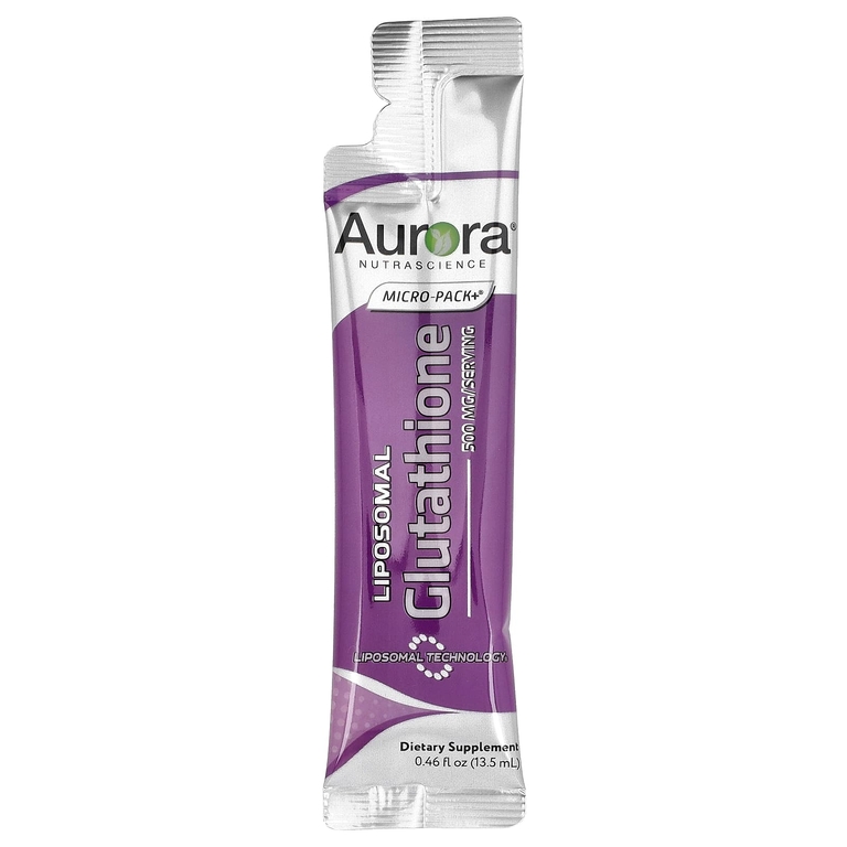 Aurora Nutrascience, Micro-Pack+®, липосомальный глутатион, 30 пакетиков по 13,5 мл (0,46 жидк. унции)