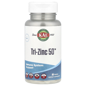 KAL, Tri-Zinc 50™, 90 таблеток (50 мг в 1 таблетке)