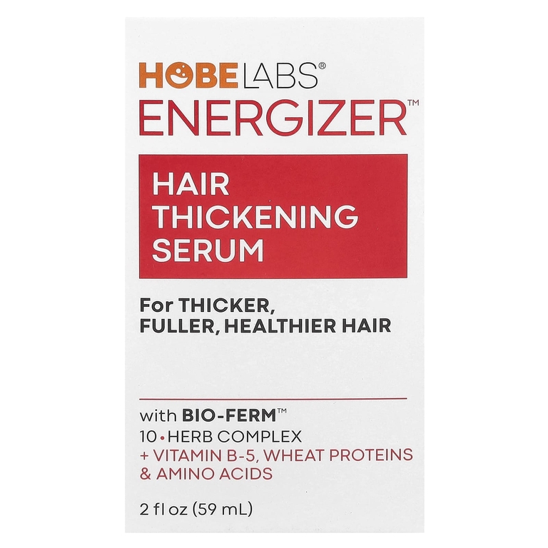 Hobe Labs, Energizer, сыворотка для густоты волос, 59 мл (2 жидк. унции)