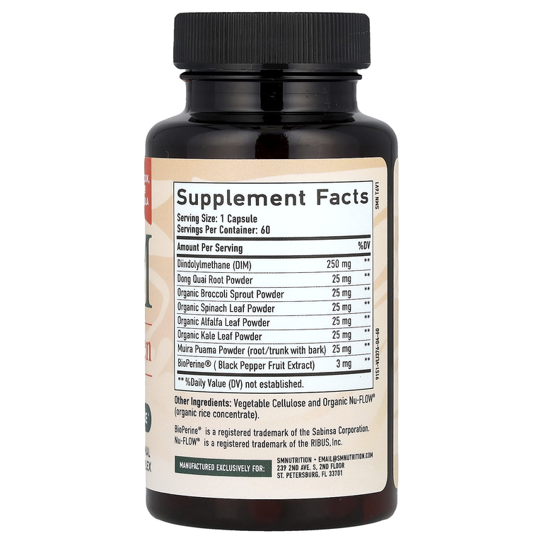 SMNutrition, ДИМ для женщин, 60 капсул