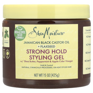 SheaMoisture, Гель для укладки волос сильной фиксации, масло ши, перечная мята и яблочный уксус, 425 г (15 унций)