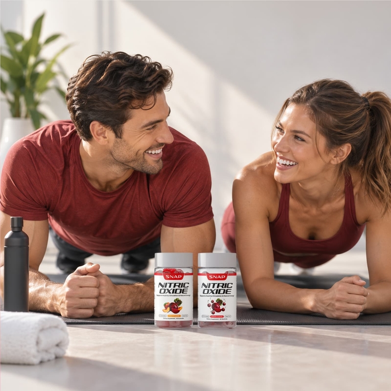 Snap Supplements, жевательные таблетки с оксидом азота, без сахара, вишня, 60 жевательных таблеток