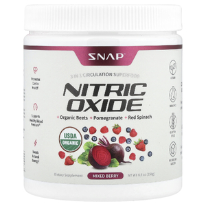 Snap Supplements, Оксид азота, ягодное ассорти, 250 г (8,8 унции)