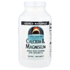 Source Naturals, кальций и магний, 300 мг, 250 таблеток
