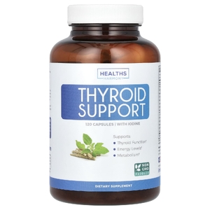 Healths Harmony, Поддержка щитовидной железы, 120 капсул