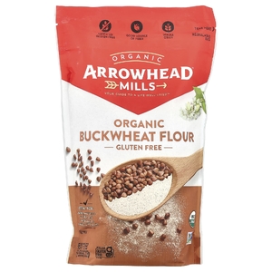 Arrowhead Mills, Organic Buckwheat Flour, Gluten Free, 22 oz (623 g)