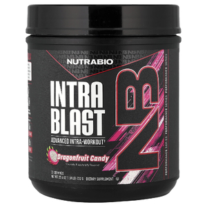 NutraBio, Intra Blast, усовершенствованная добавка во время тренировки, со вкусом питахайи, 722 г (1,59 фунта)