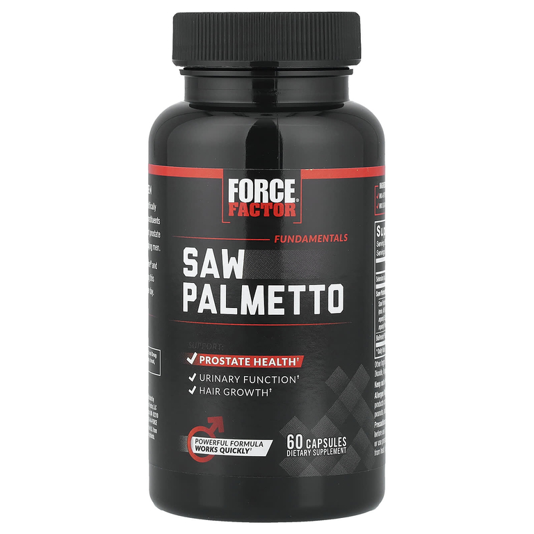 Force Factor, Fundamentals, сереноя, 60 капсул